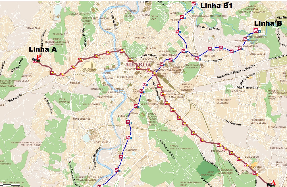 METRO MAPA