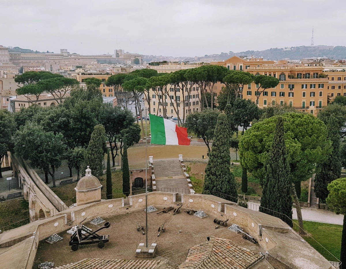 Vista Castel Sant'Angelo - Blog Vou pra Roma