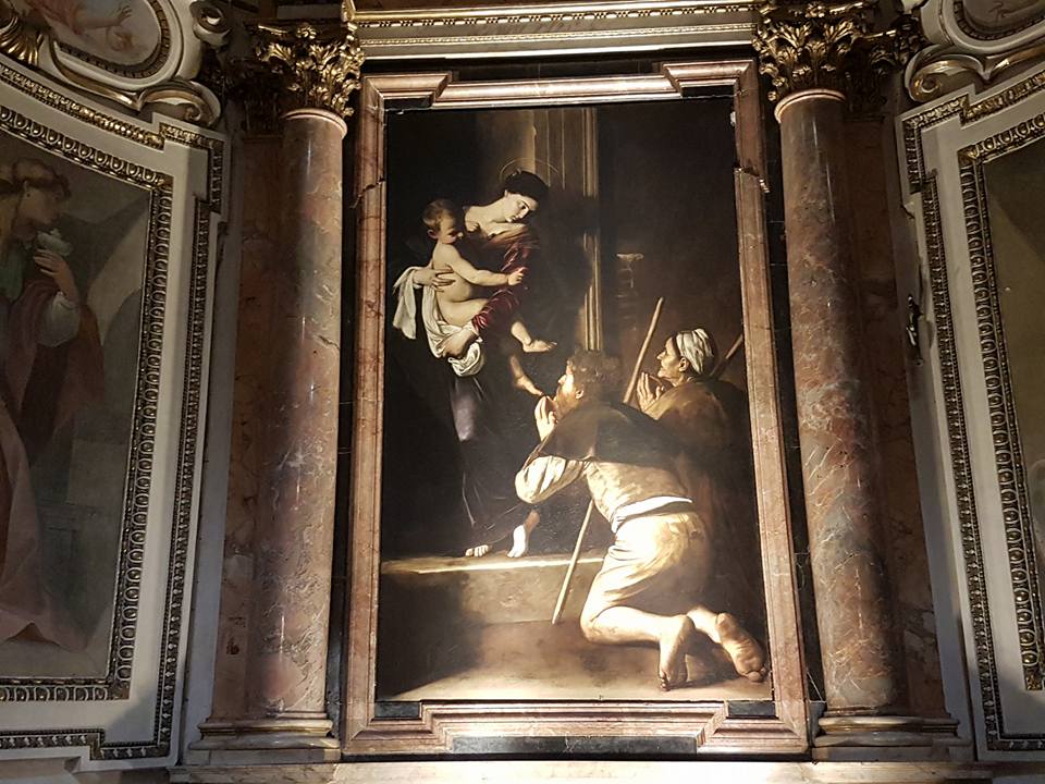Caravaggio em Roma - Igreja Santo Agostinho - Blog Vou pra Roma