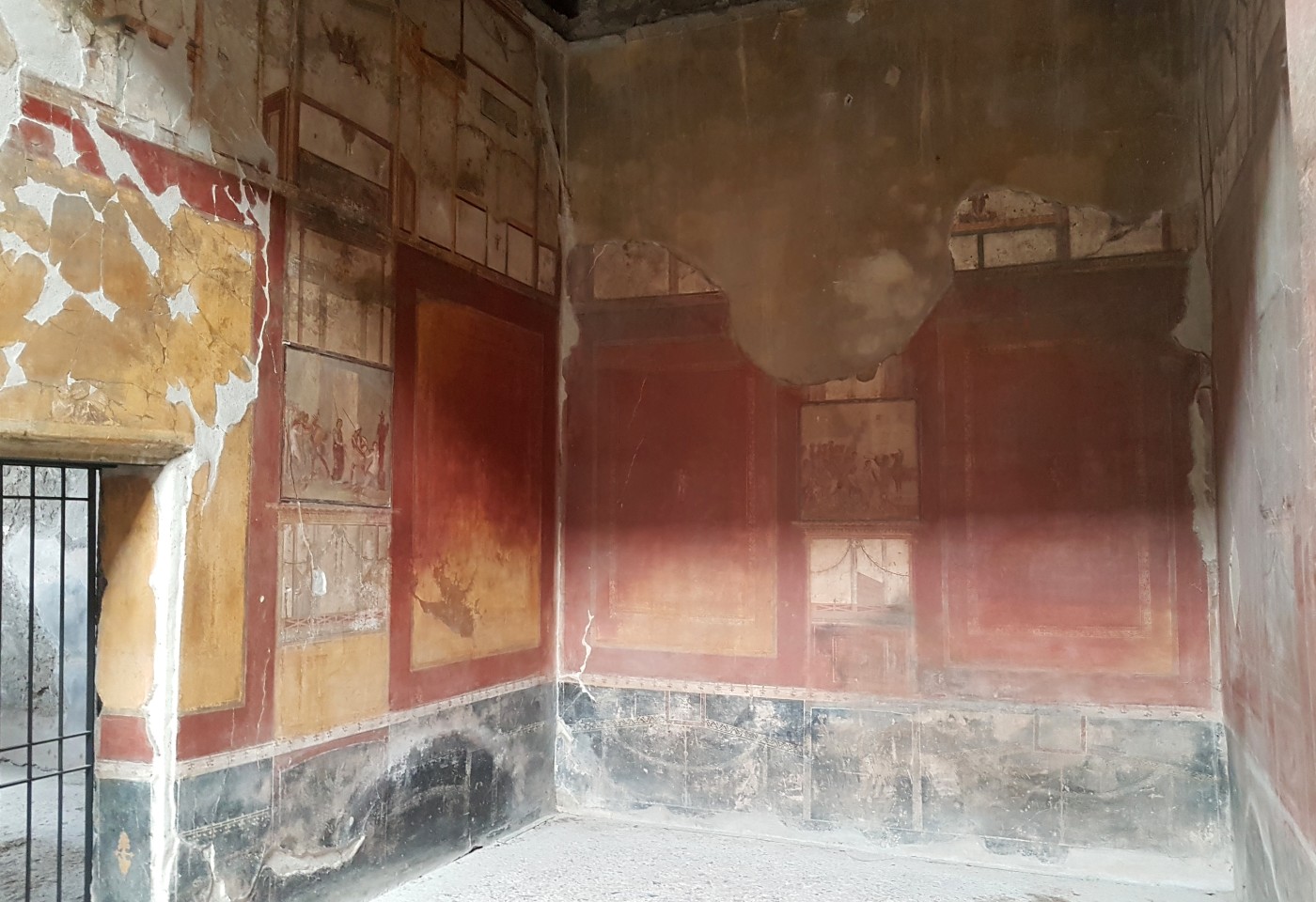 Afrescos - Pompeia - blog Vou pra Roma