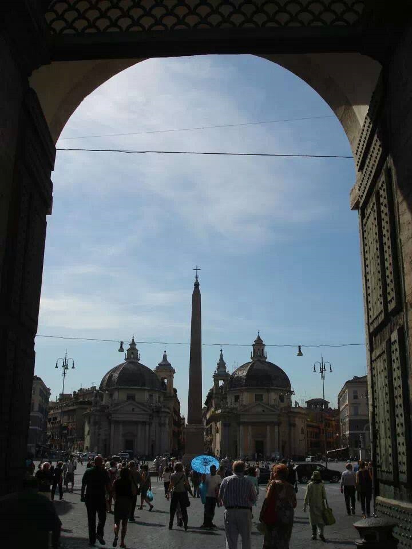 Caminhando por Roma - PIAZZA DEL POPOLO 