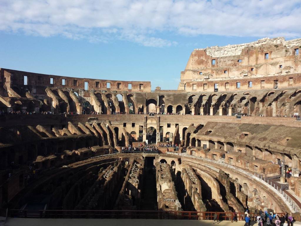 Coliseu Roma - vista interna