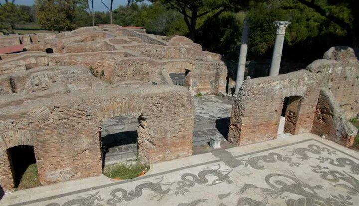 OSTIA ANTICA - MOSAICOS