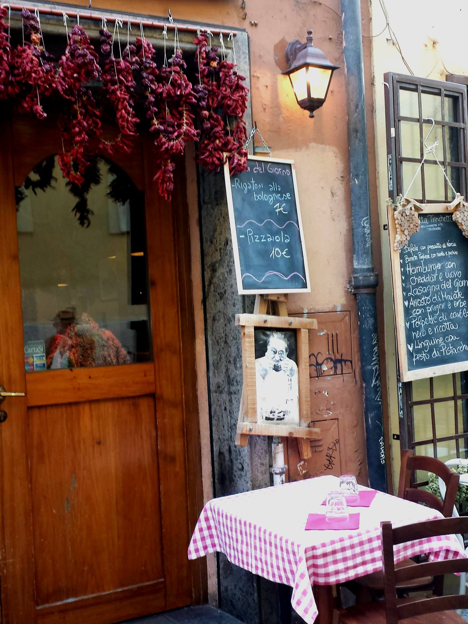 Onde comer em Roma - Dicas Trastevere e Campo de Fiori