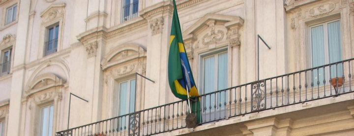 Visita Embaixada do Brasil em Roma