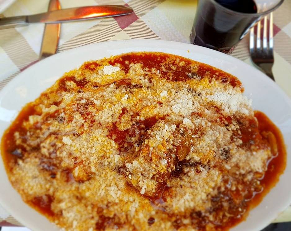 Onde comer em Trastevere - polenta 