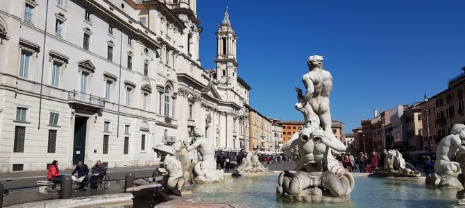 Piazza Navona em Roma