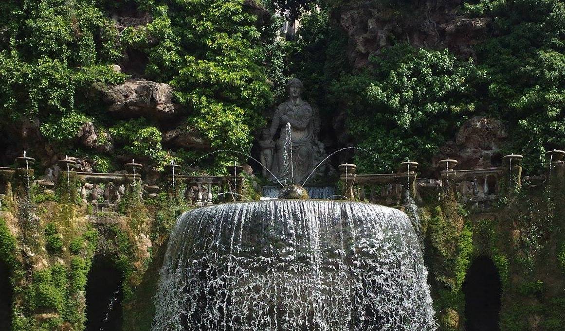 Tivoli - Bate e volta perto de Roma - Villa D'Este - FONTANA DELL'OVATTO