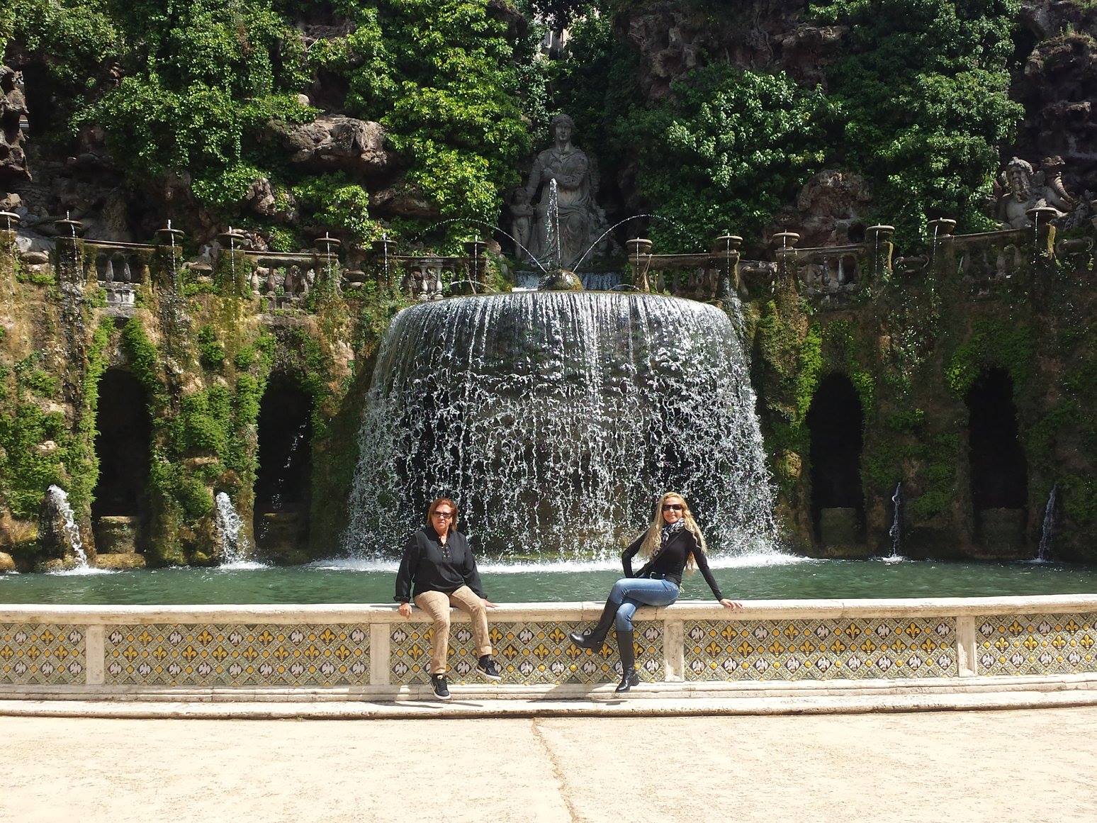 Fontana dell'ovatto - Villa D'Este - Tivoli - Bate e Volta perto de Roma