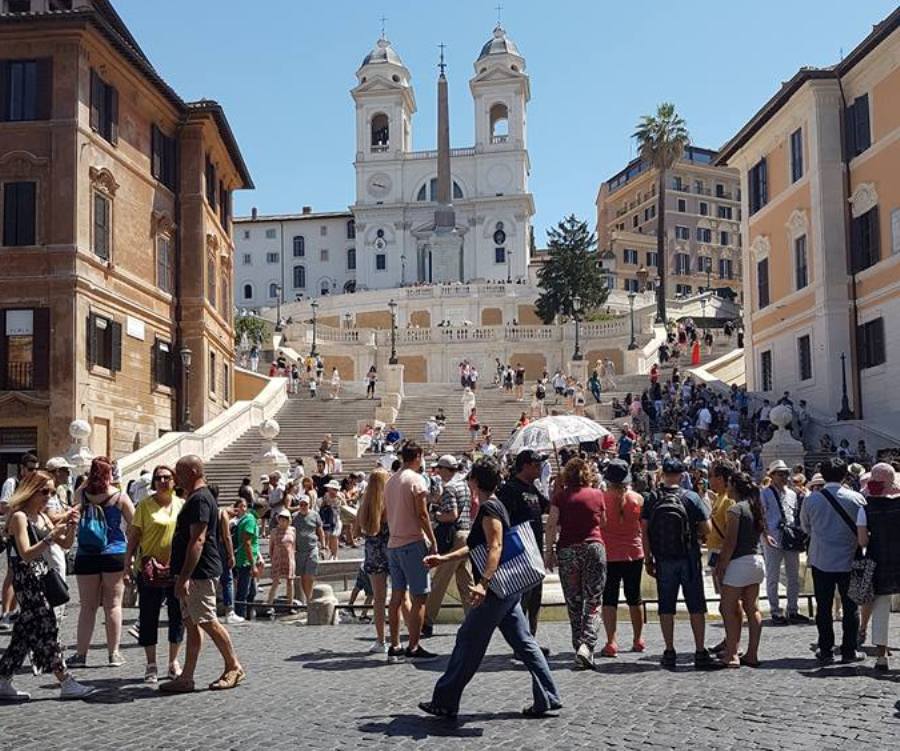 Piazza di Spagna - Roma - Blog Vou pra Roma