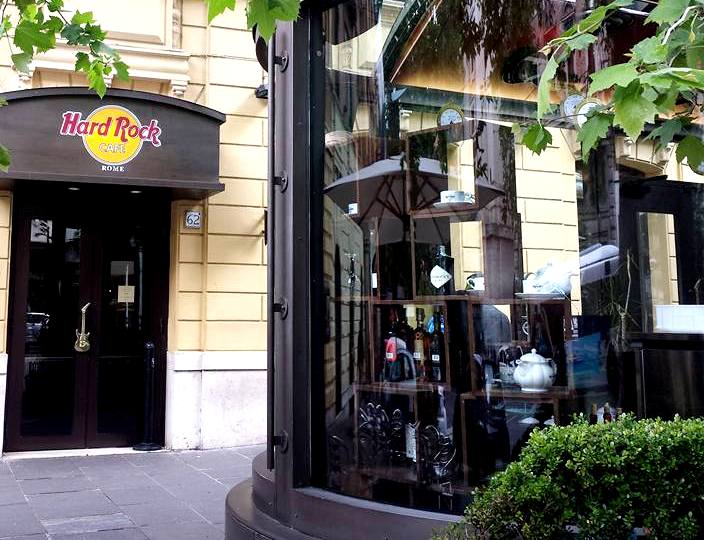 Via Veneto - Hard Rock Cafe - Blog Vou pra Roma