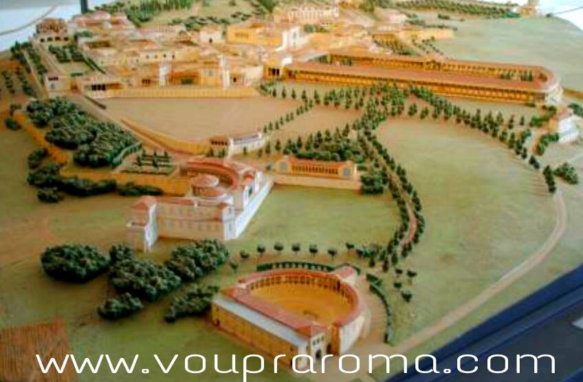 Villa Adriana - Tivoli - MAQUETE VILLA ADRIANA