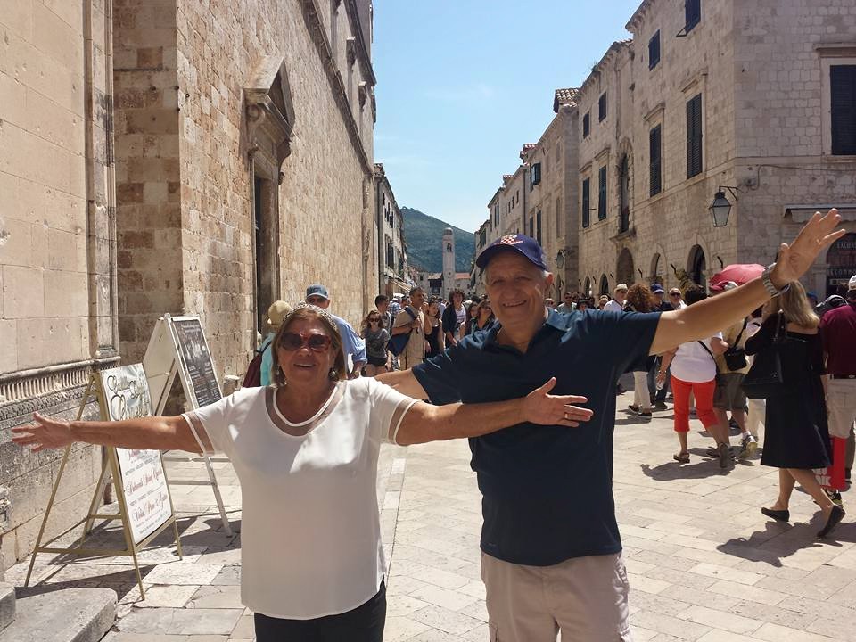 DUBROVNIK - DEPOIS DE CUMPRIR TODO O PERCURSO DA MURALHA 