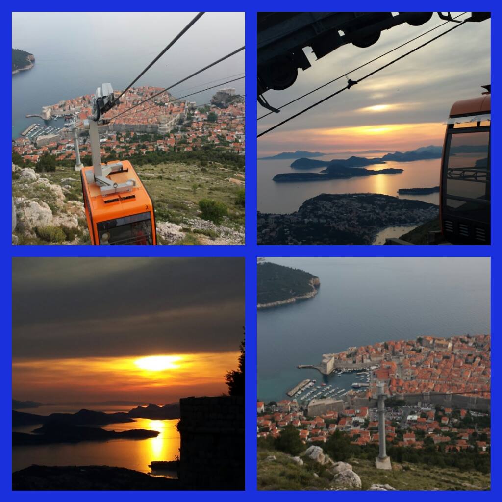 DUBROVNIK - VISTA DO ALTO DO TELEFÉRICO - FOTO Ana Venticinque