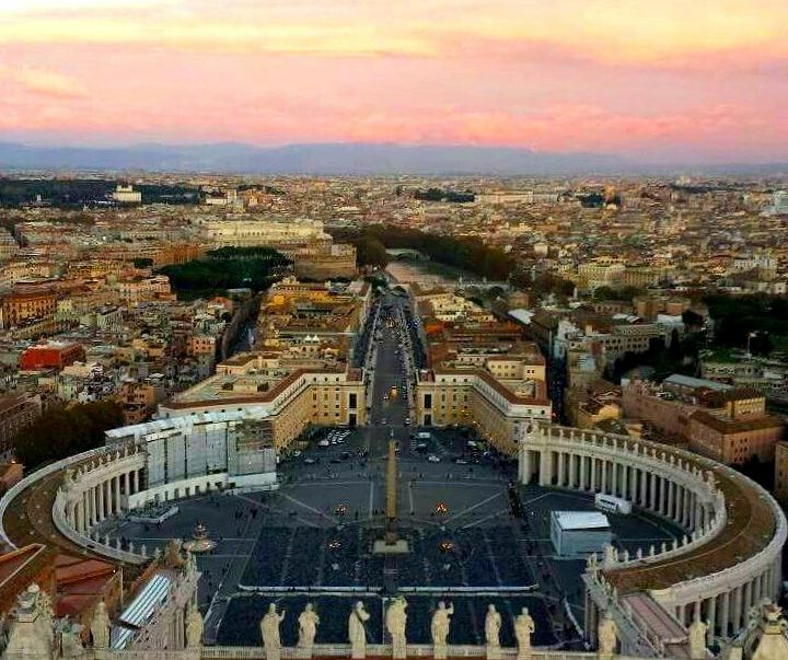 Vista da Cúpula da Basílica de São Pedro - Blog Vou pra Roma