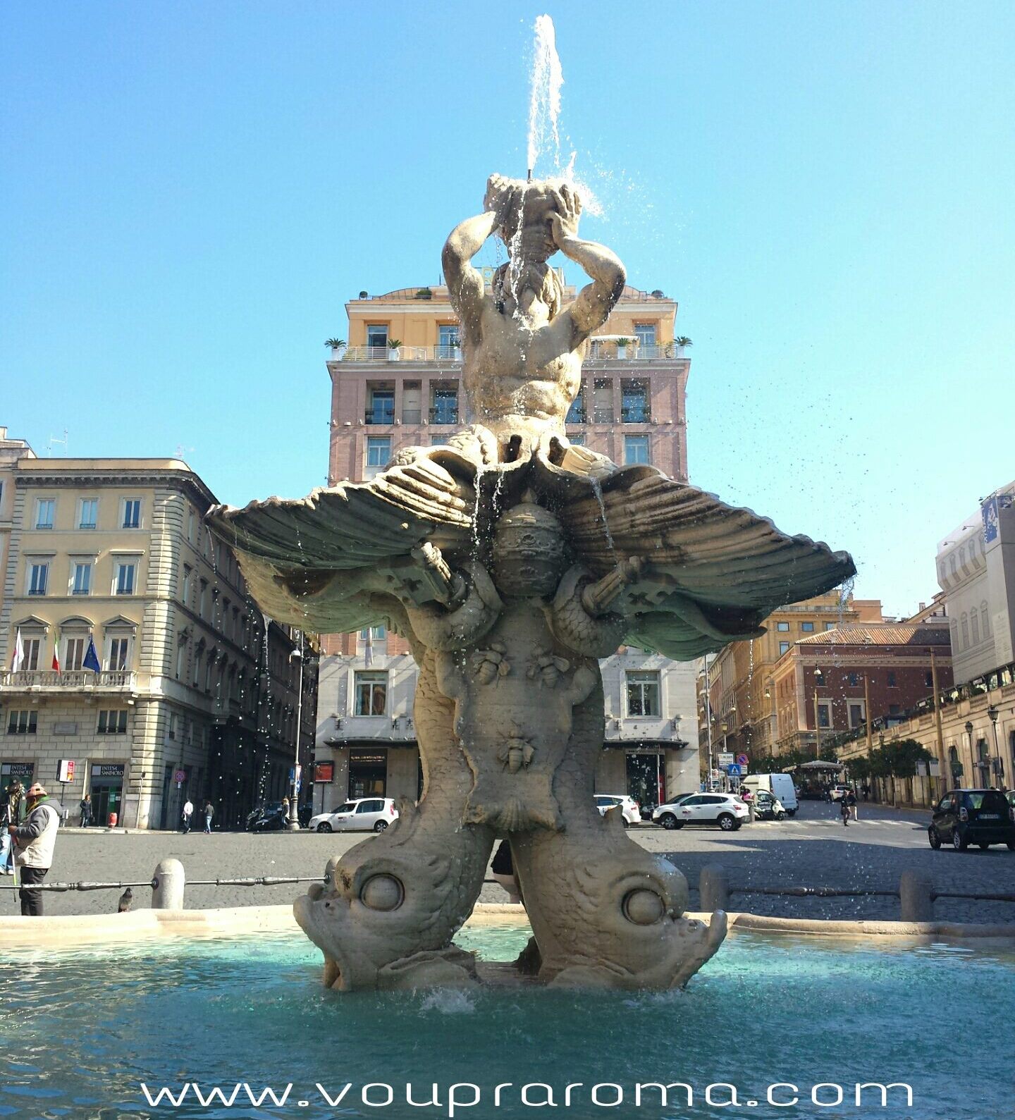 Caminhando por Roma - PIAZZA BARBERINI