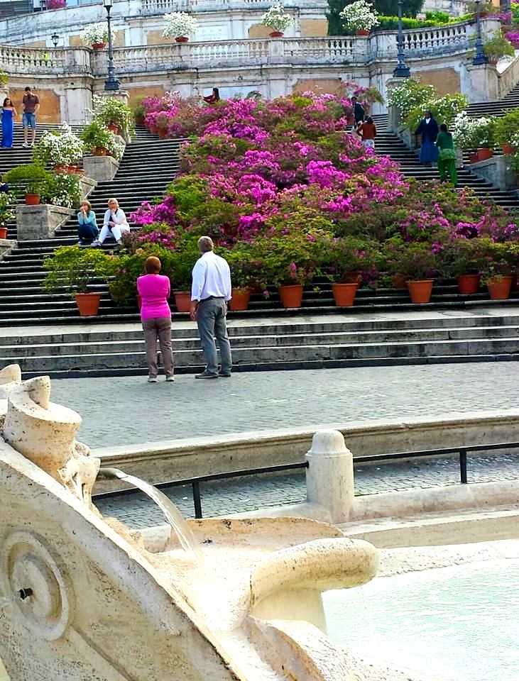 PIAZZA DI SPAGNA EM MAIO foto Ana Venticinque