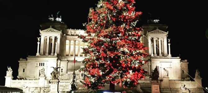 Um tour de Natal em Roma