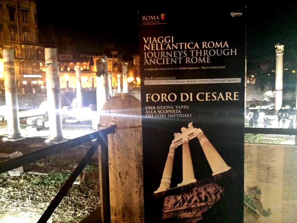 VIAGEM A ROMA ANTIGA - FORUM DE CESAR