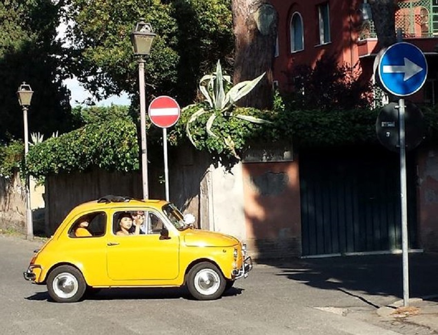 De carro em Roma - blog VoupraRoma