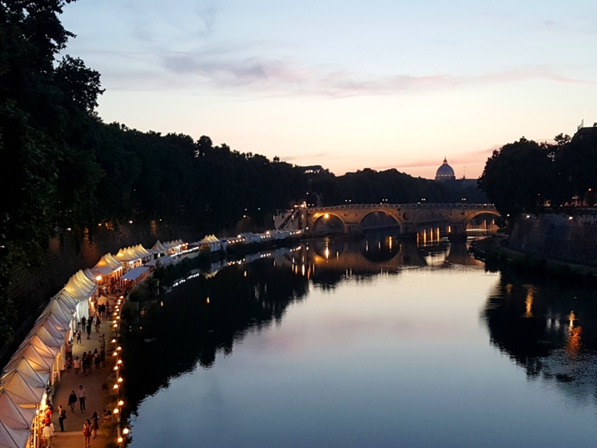 Lungo il Tevere - Verão Roma - Blog VoupraRoma