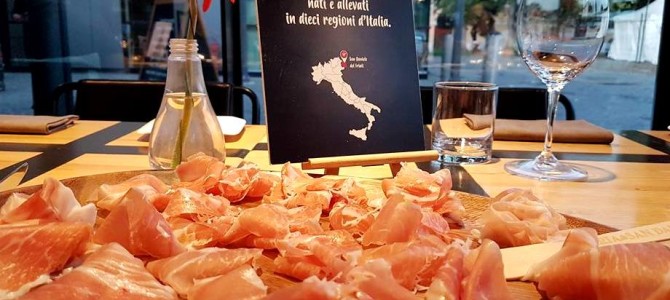 Aperitivo em Roma com degustação de Prosciutto