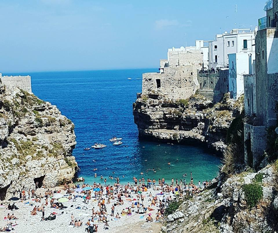 Polignano a Mare - Puglia - Cala Porto - Blog Vou pra Roma