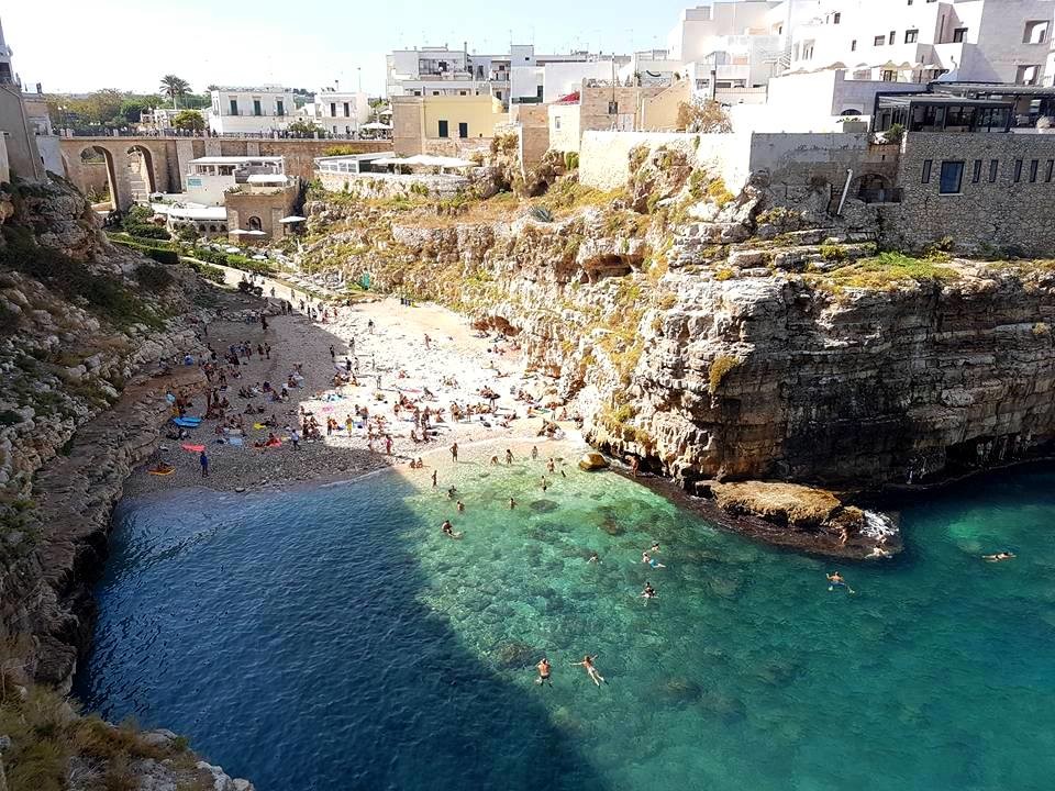 Polignano a Mare - Puglia -vista - Blog Vou pra Roma