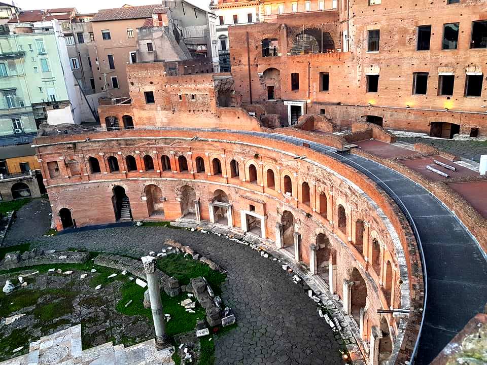 Mercado de Traiano - Dia - Roma - Blog Vou pra Roma