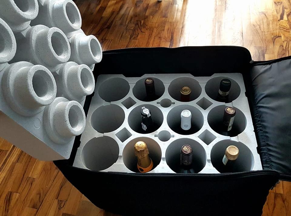 Como levar vinhos na mala