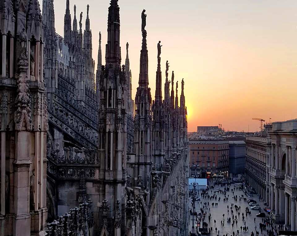 Teto da Duomo - Três dias em Milão - Blog Vou pra Roma