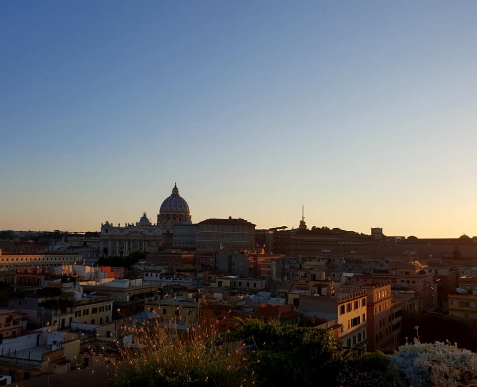 Aperitivo com vista panorâmica de Roma - blog Vou pra Roma