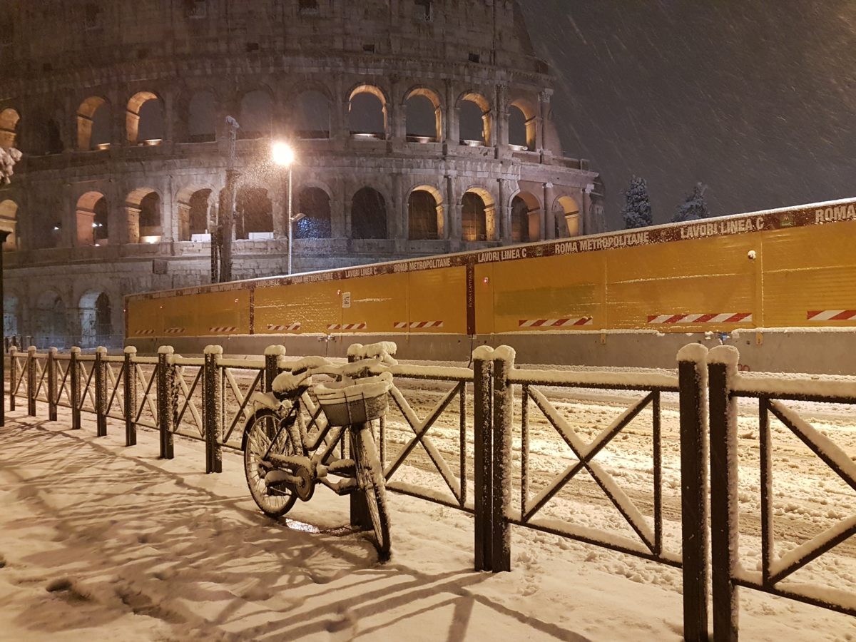 Neve em Roma