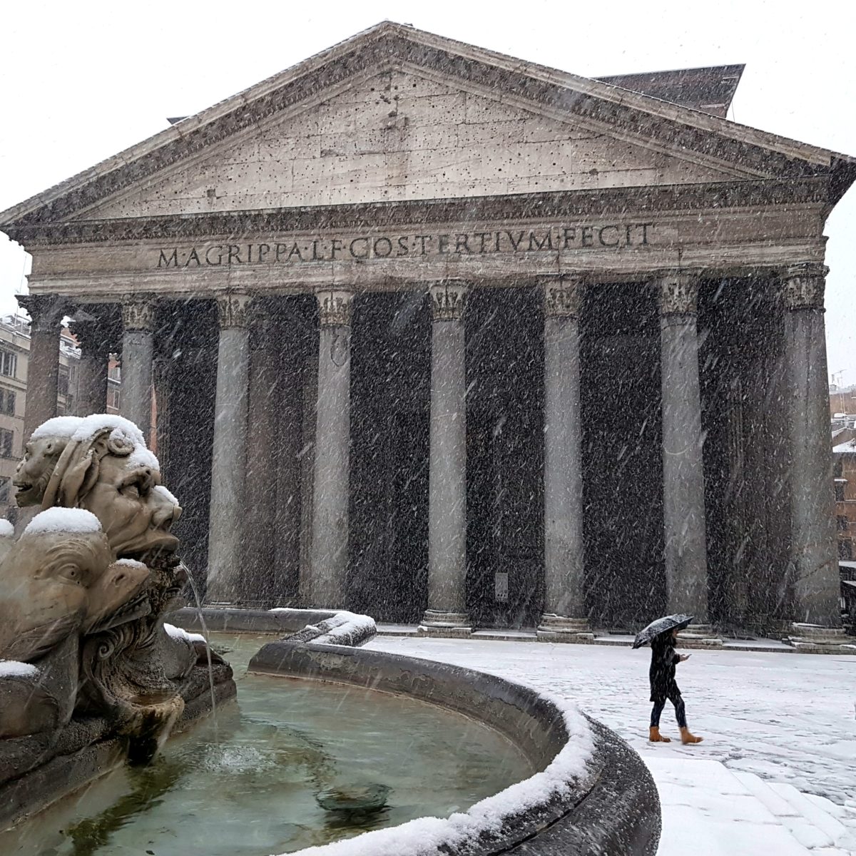 Neve em Roma