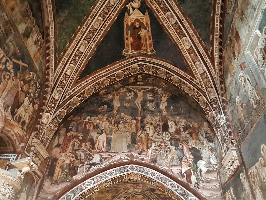 Mosteiro de São Bento em Subiaco na Itália
