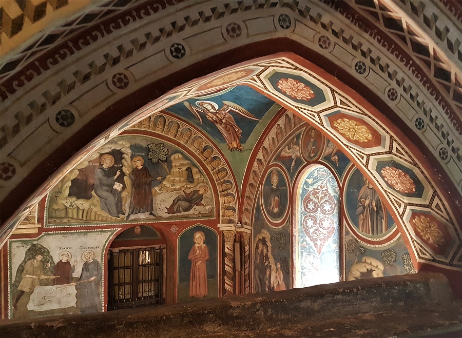 Mosteiro de São Bento - Afrescos - Itália